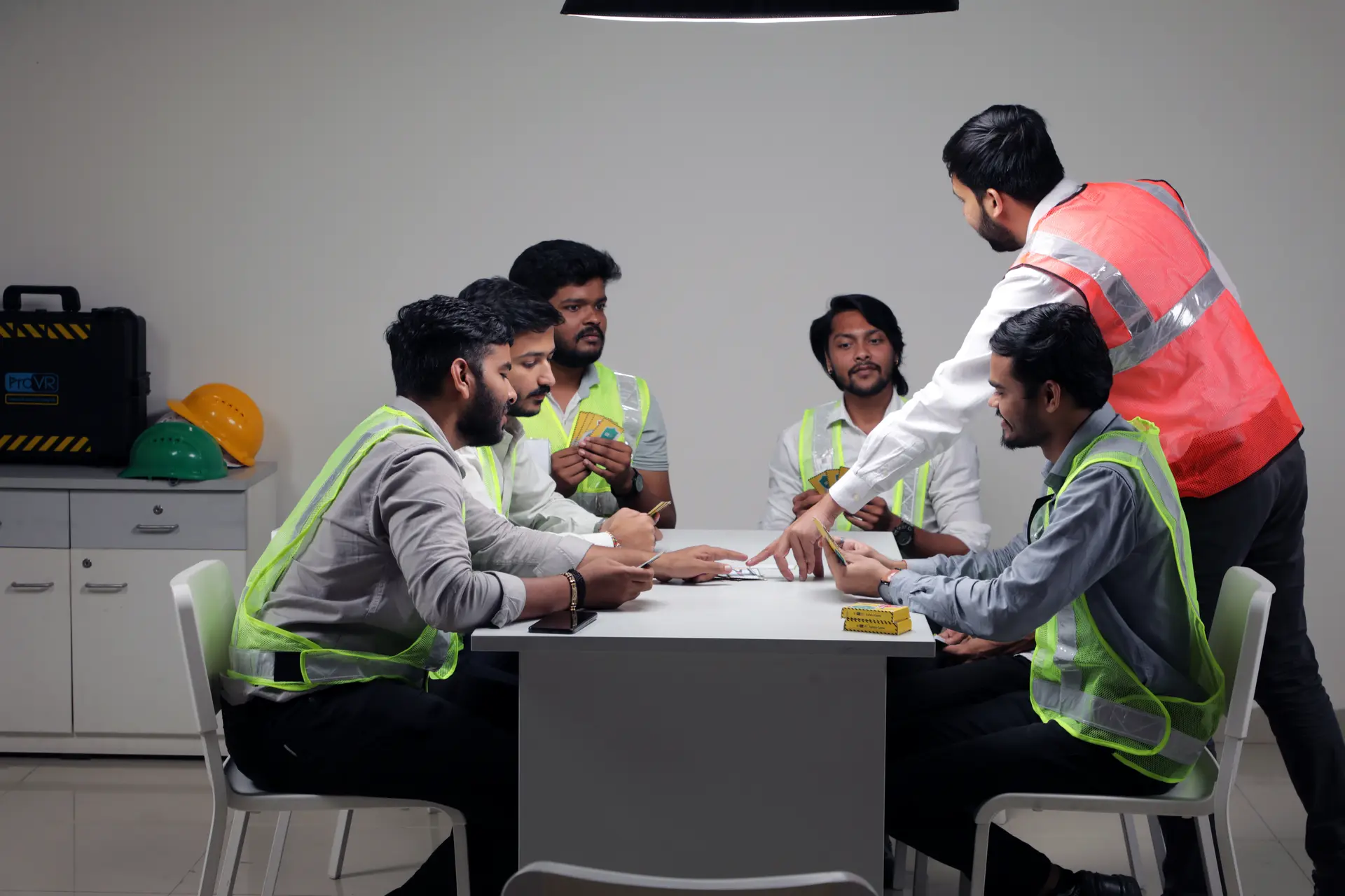 Prolearner safety card and board games for group training sessions